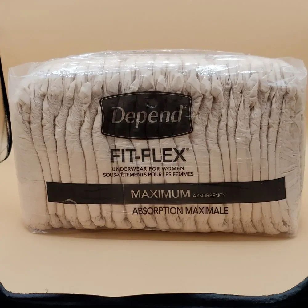Depend Fit Flex Underwear for Women Maximum S